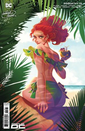 Poison Ivy #13 CVR E CVR E SWEENEY BOO SWIMSUIT CARD STOCK cover