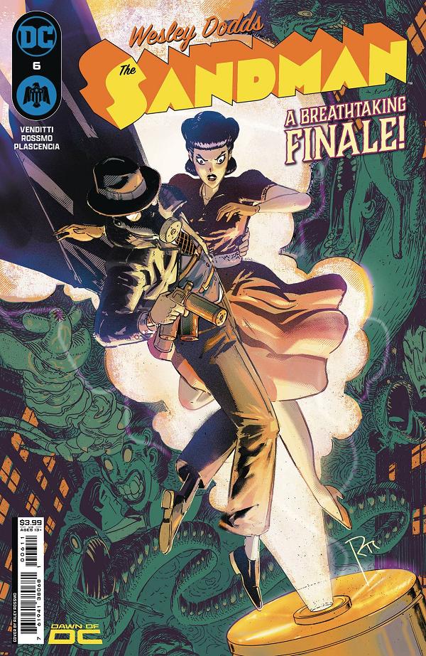 Wesley Dodds: The Sandman #6 CVR A RILEY ROSSMO cover