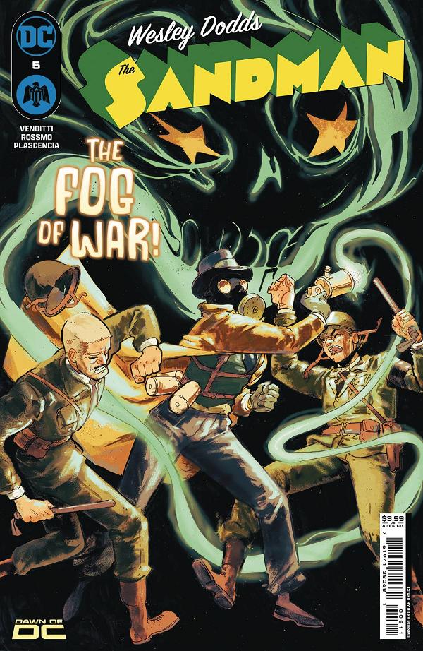Wesley Dodds: The Sandman #5 CVR A RILEY ROSSMO cover