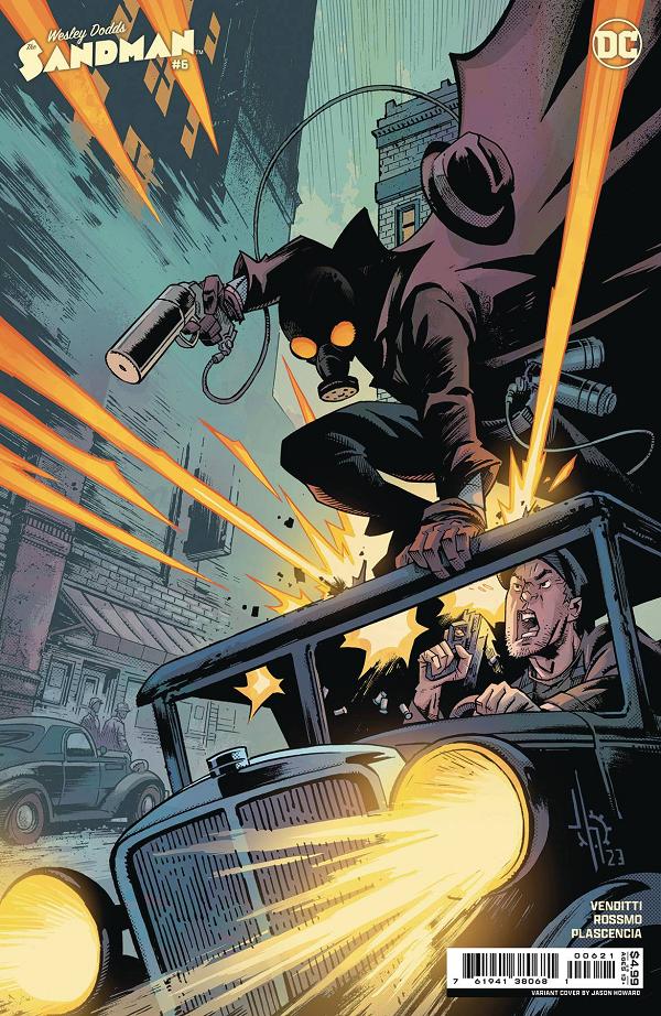 Wesley Dodds: The Sandman #6 CVR B JASON HOWARD CSV cover