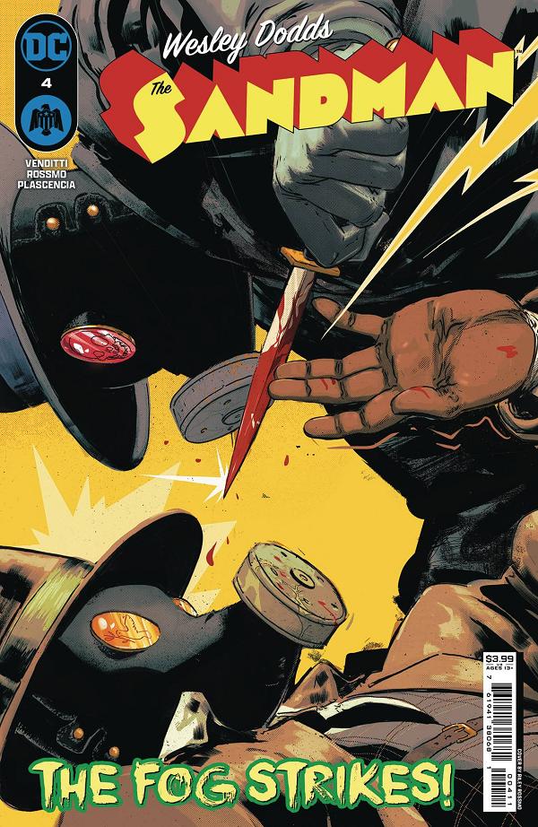 Wesley Dodds: The Sandman #4 CVR A RILEY ROSSMO cover