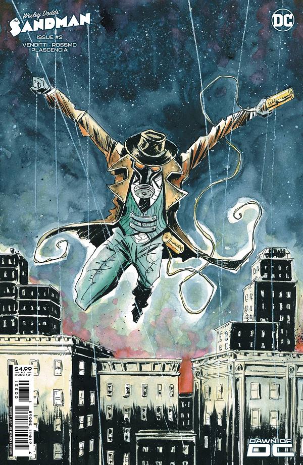 Wesley Dodds: The Sandman #3 CVR B JEFF LEMIRE CSV cover