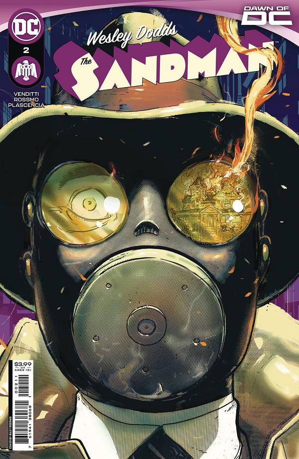 Wesley Dodds: The Sandman #2 CVR A RILEY ROSSMO cover