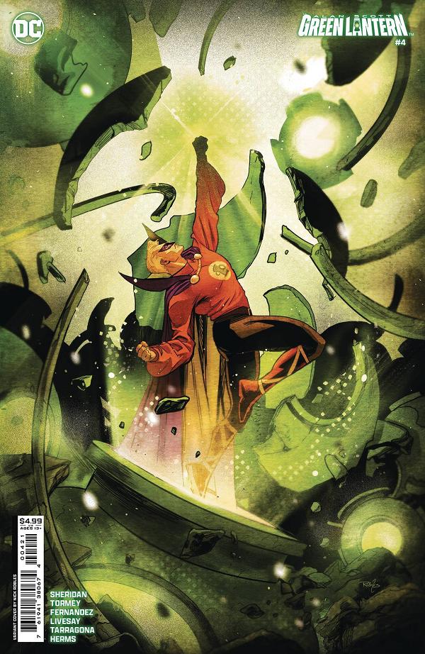 Alan Scott: The Green Lantern #4 CVR B NICK ROBLES CSV cover