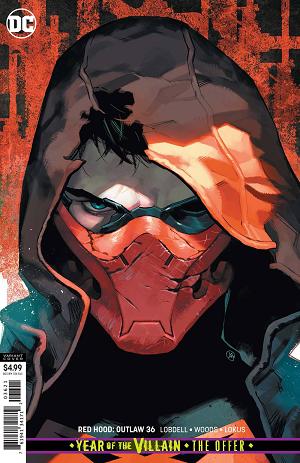 Red Hood: Outlaw #36 CARD STOCK cover
