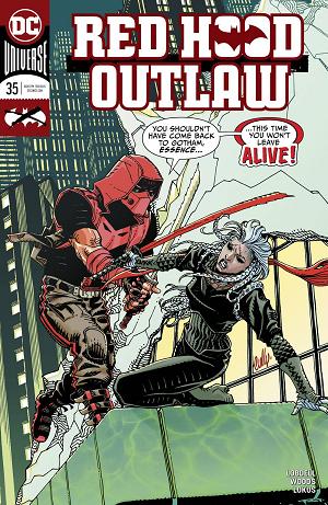 Red Hood: Outlaw #35 cover
