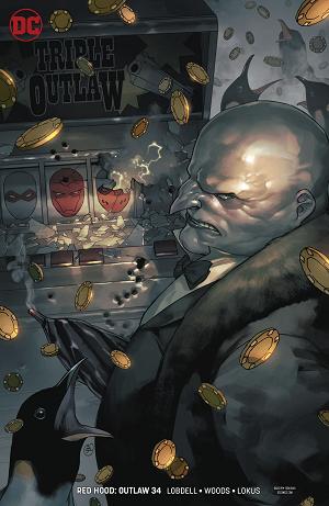 Red Hood: Outlaw #34  cover
