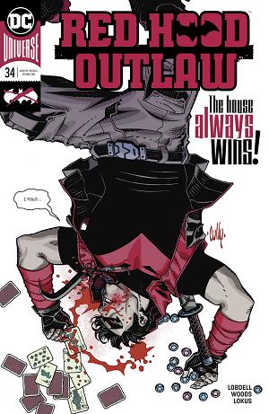 Red Hood: Outlaw #34 cover