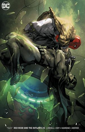 Red Hood And The Outlaws #25 cover