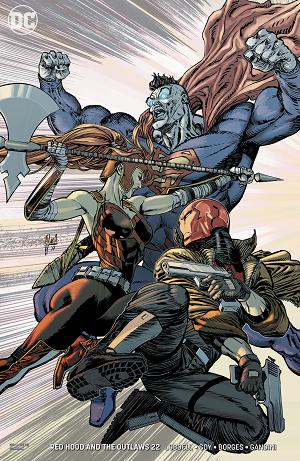 Red Hood And The Outlaws #22 cover