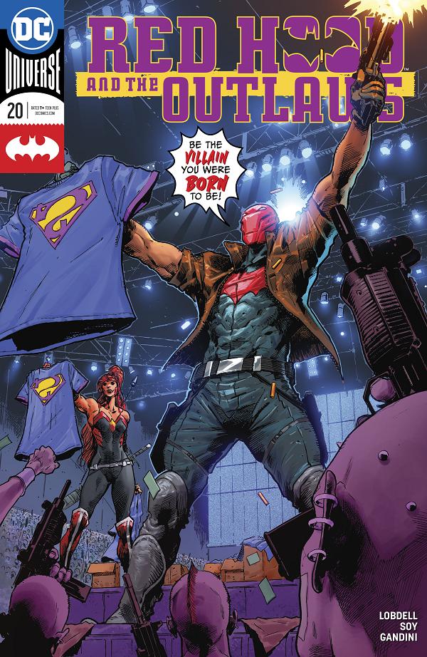 Red Hood And The Outlaws #20  cover