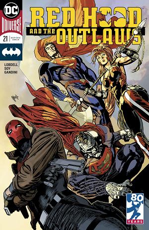 Red Hood And The Outlaws #21 cover