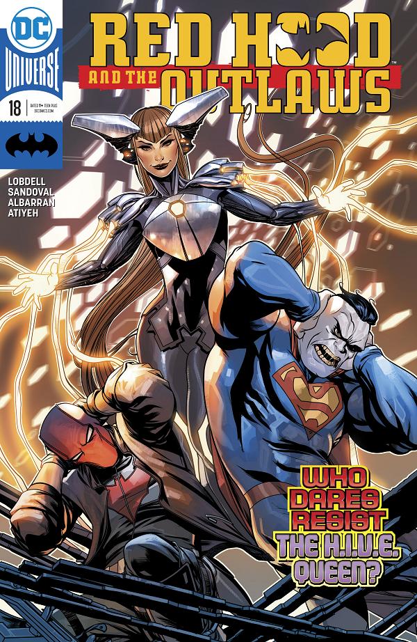 Red Hood And The Outlaws #18  cover