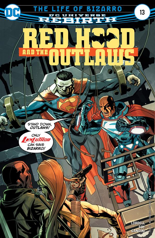 Red Hood And The Outlaws #13  cover