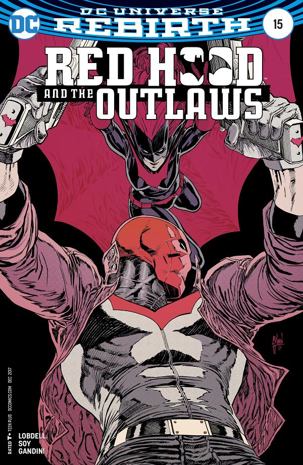 Red Hood And The Outlaws #15  cover