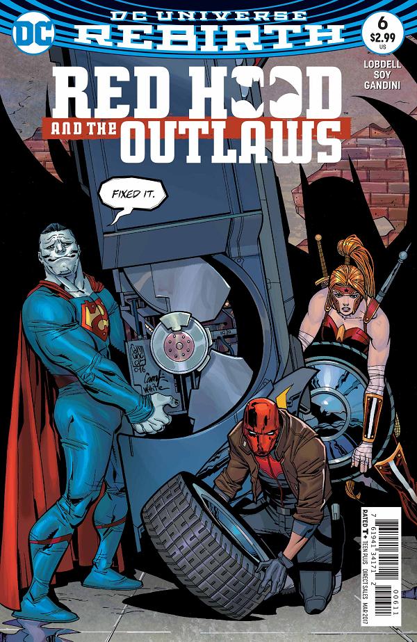 Red Hood And The Outlaws #6  cover