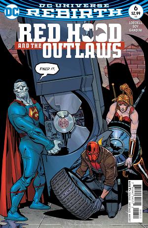 Red Hood And The Outlaws #6 cover