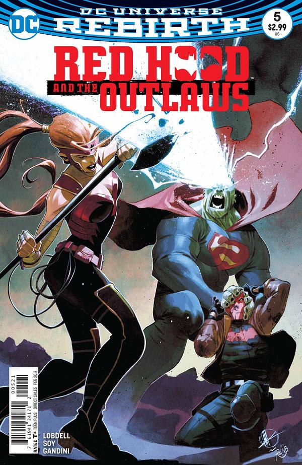 Red Hood And The Outlaws #5  cover