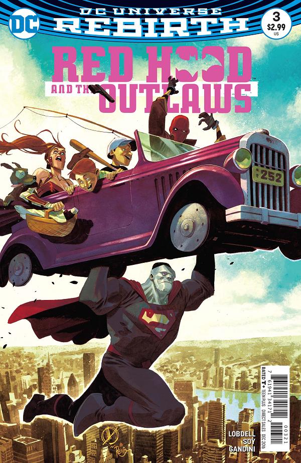 Red Hood And The Outlaws #3  cover