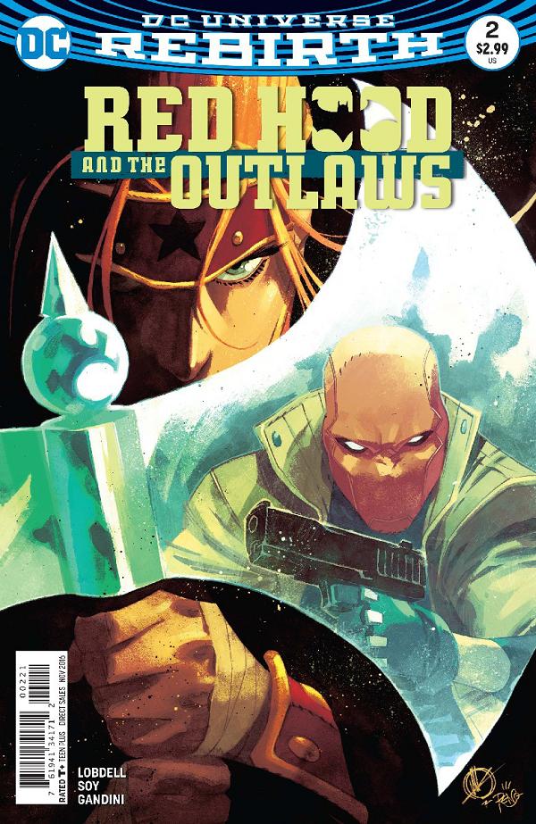 Red Hood And The Outlaws #2  cover