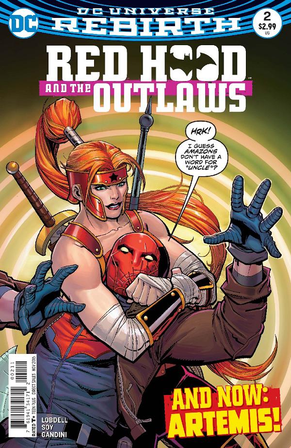 Red Hood And The Outlaws #2  cover
