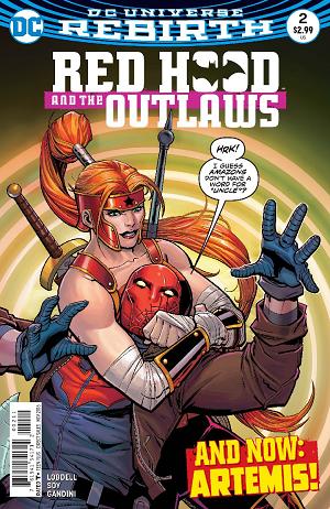 Red Hood And The Outlaws #2 cover