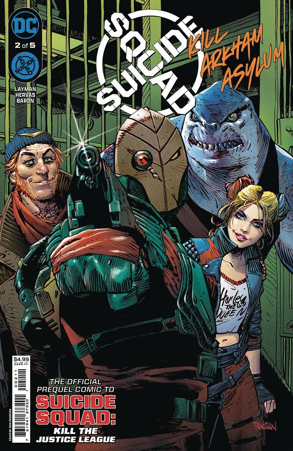 Suicide Squad Kill Arkham Asylum #2 CVR A PANOSIAN cover