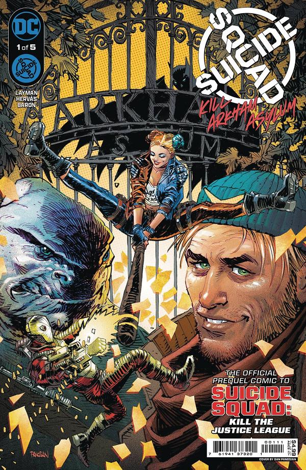 Suicide Squad Kill Arkham Asylum #1 CVR A PANOSIAN cover