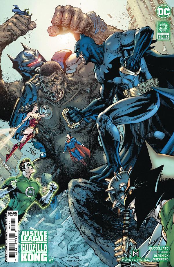 Justice League Vs Godzilla Vs Kong #7 CVR B JIM LEE cover