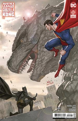 Justice League Vs Godzilla Vs Kong #6 CVR B LEE CSV cover