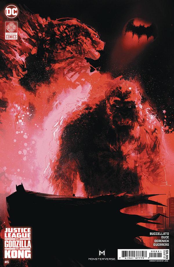 Justice League Vs Godzilla Vs Kong #5 CVR B JOCK CSV cover
