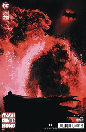 Justice League Vs Godzilla Vs Kong #5 CVR B JOCK CSV cover