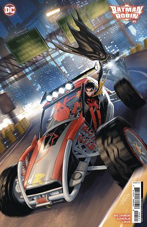 Batman And Robin #5 CVR D INC 1:25 PETE WOODS CSV cover