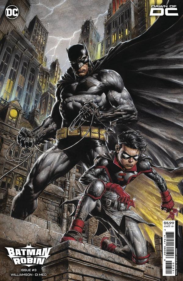 Batman And Robin #3 CVR B DAVID FINCH CSV cover