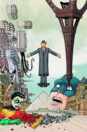 Batman And Robin #26  cover