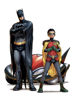 Batman And Robin #1  cover
