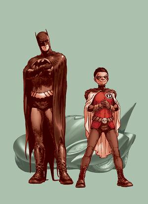 Batman And Robin #1  cover
