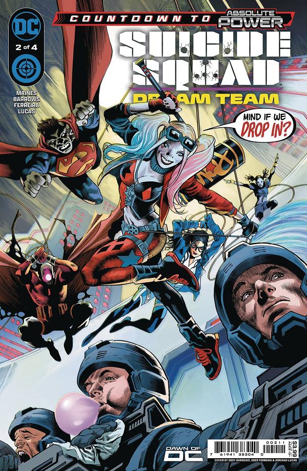 Suicide Squad Dream Team #2 CVR A BARROWS FERREIRA cover