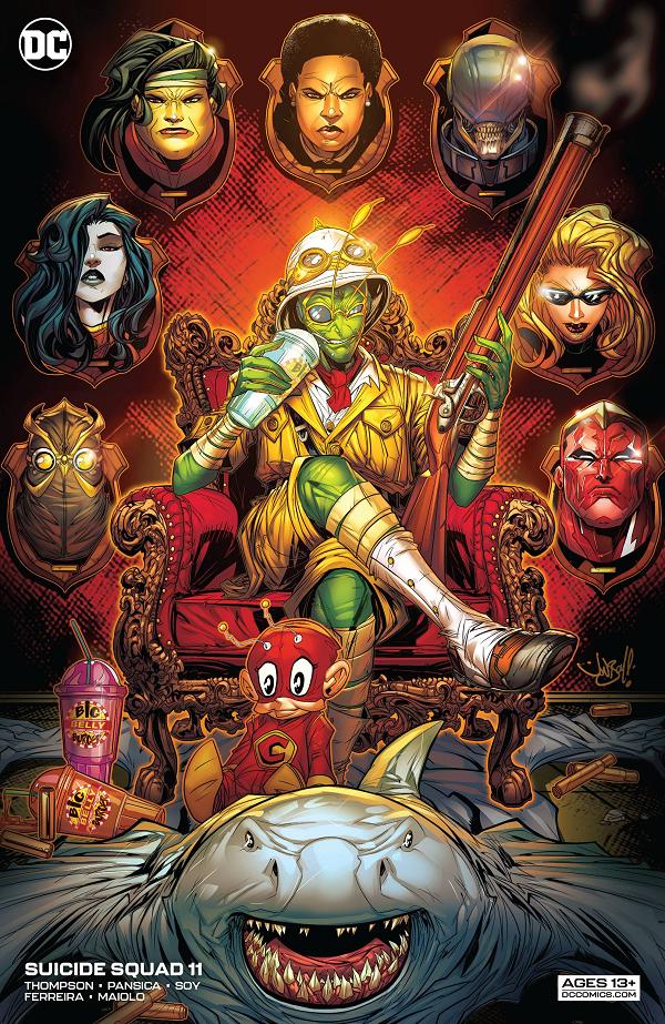 Suicide Squad #11 CVR B CVR B MAGUIRE CARD STOCK cover