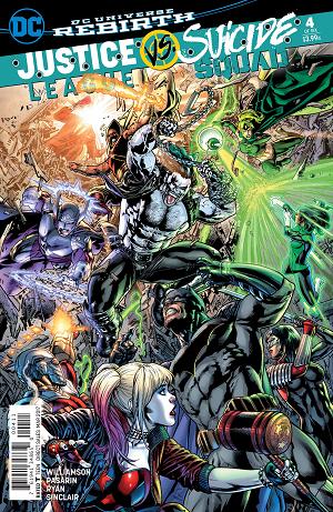 Justice League Suicide Squad #4 cover