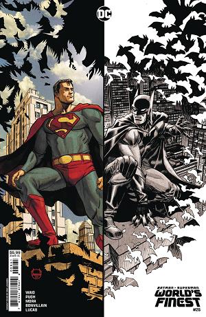 Batman & Superman: World's Finest #25 CVR D DAVE JOHNSON CSV cover