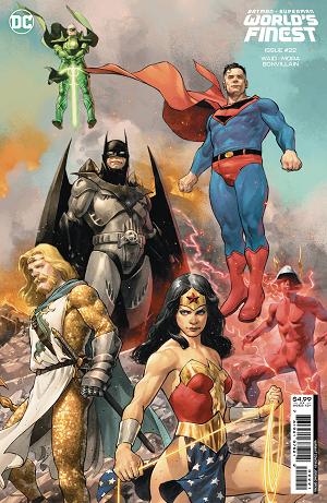 Batman & Superman: World's Finest #22 CVR B JEROME OPENA CSV cover