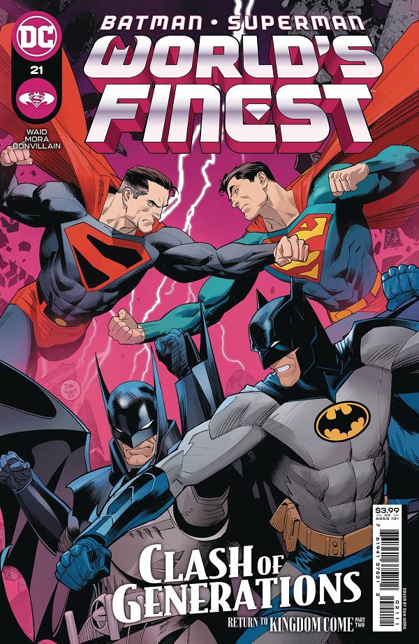 Batman & Superman: World's Finest #21 CVR A DAN MORA cover