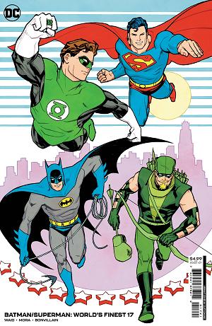 Batman & Superman: World's Finest #17 CVR B CVR B CLIFF CHIANG CS cover