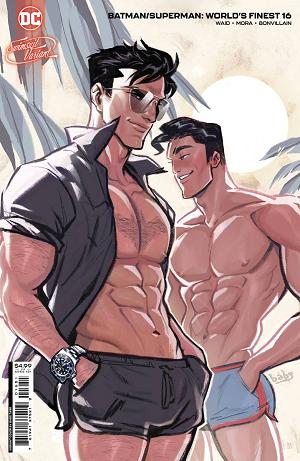 Batman & Superman: World's Finest #16 CVR D CVR D TARR SWIMSUIT CS cover