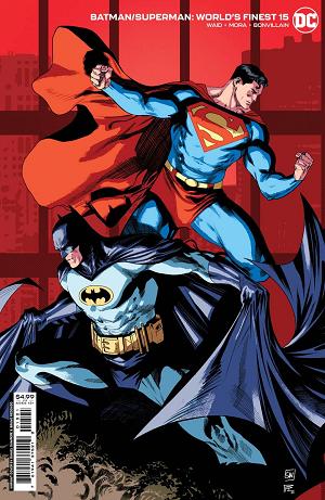 Batman & Superman: World's Finest #15 CVR B SAMPERE REDONDO CS V cover