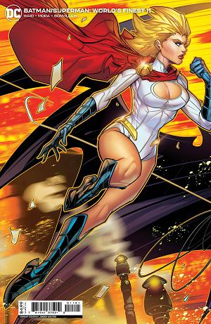 Batman & Superman: World's Finest #11 CVR B MEYERS POWERGIRL CON cover
