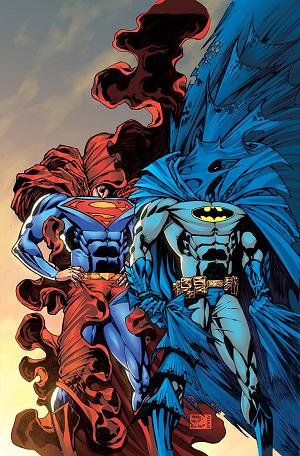 Batman & Superman: World's Finest #9 CVR C ZDARSKY 90S CVR cover