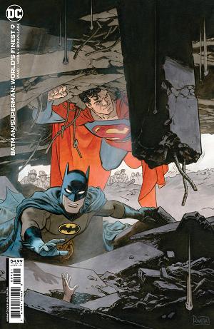 Batman & Superman: World's Finest #9 CVR B RIVERA CARD STOCK cover