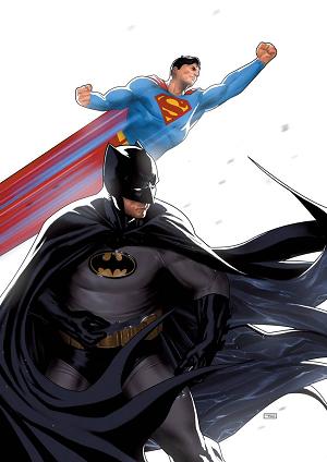Batman & Superman: World's Finest #8 CVR B CLARKE CARD STOCK cover